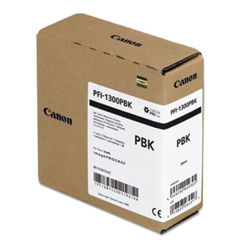 Canon PFI-1300 MBK Matte Black Pigment Ink Tank 330ml