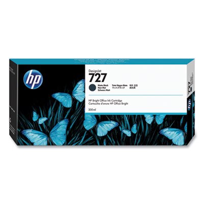 HP 727  Ink Cartridge 300 ml Matte Black
