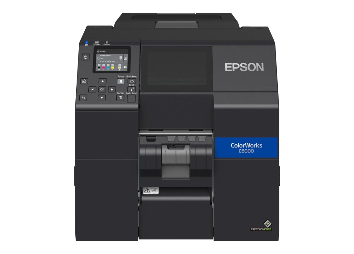 Epson ColorWorks C6000P Label Printer Gloss