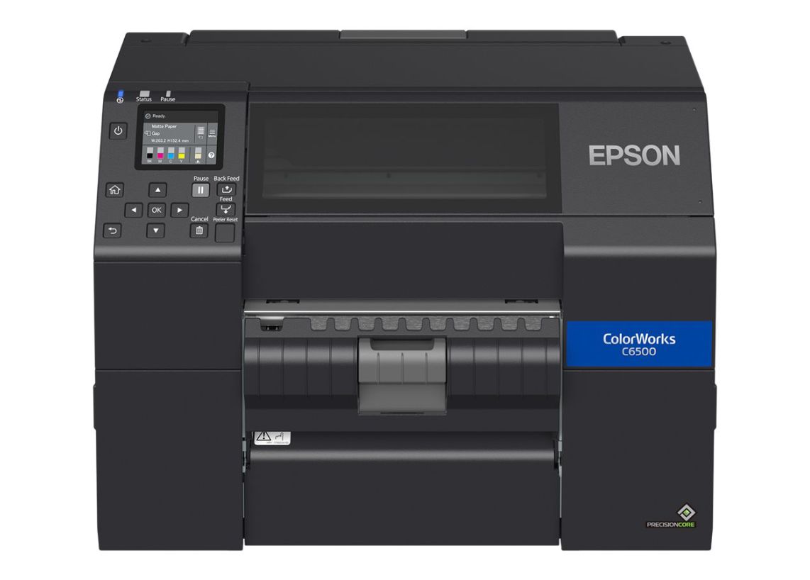 Epson ColorWorks C6500P Label Printer Gloss