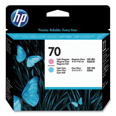 HP 70 Printhead Light Magenta and Light Cyan