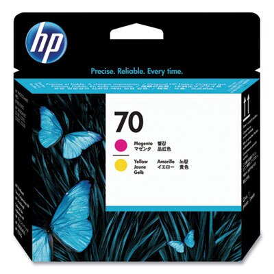 HP 70 Printhead Magenta and Yellow