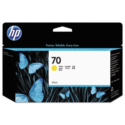 HP 70 Ink Cartridge 130ml Yellow