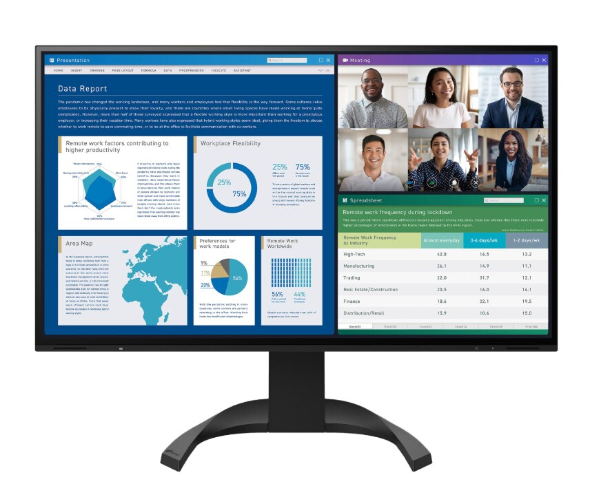Eizo Flexscan EV2740X-BK 27 inch 3840x2160 4K Wide Screen Monitor