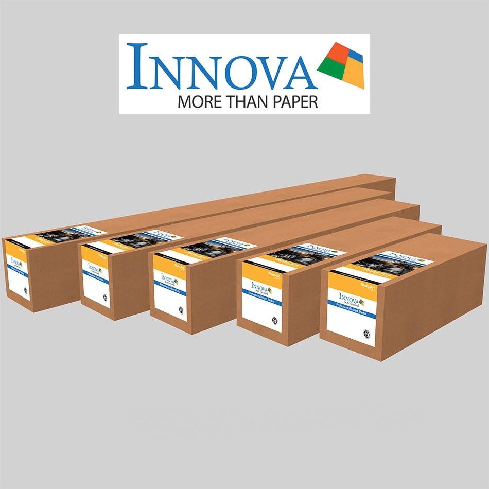 Innova Eco Solvent Soft Textured Cotton Art Paper 54x100 ft