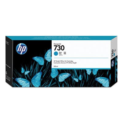 HP 730 Ink Cartridge 300 ml Cyan