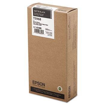 Epson Ultrachrome Ink 350ml - Matte Black